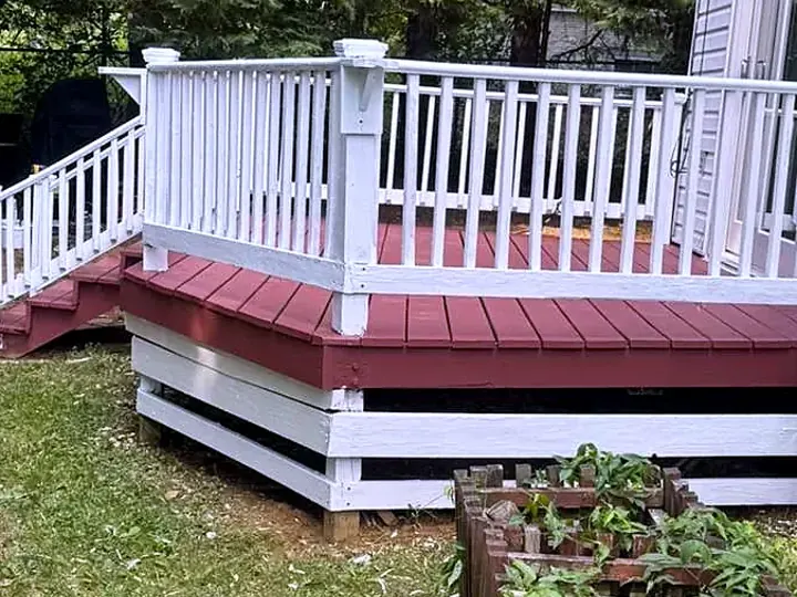 Deck repair by Sam & Sons Services