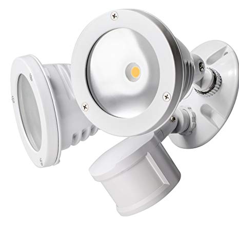 Security lights installation