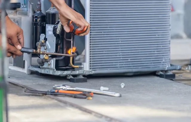 Heating system installation in Fairfax Station