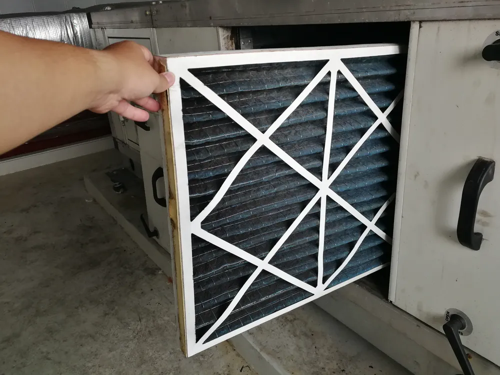 Changing Filter for HVAC System