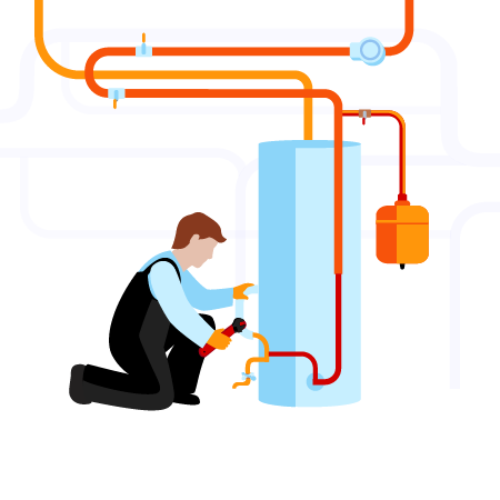 Hot water heater repair in Dunn Loring Woods VA