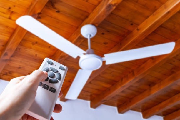damaged ceiling fan in Springfield VA
