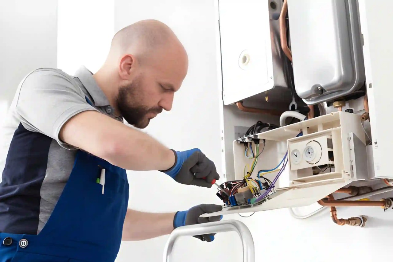 new furnace installation in northern va by a professional hvac technician
