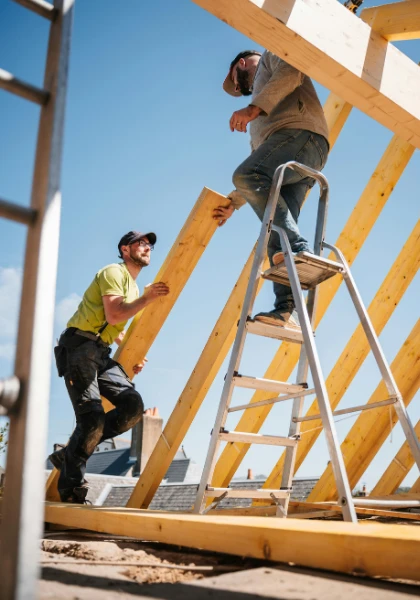 carpentry contractor in alexandria va wood framing project