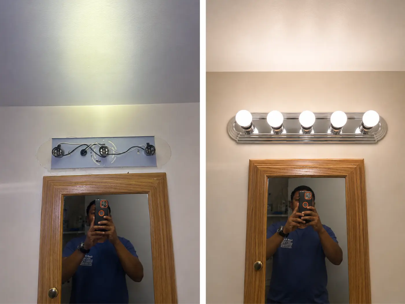 electrical services before and after project in northern virginia