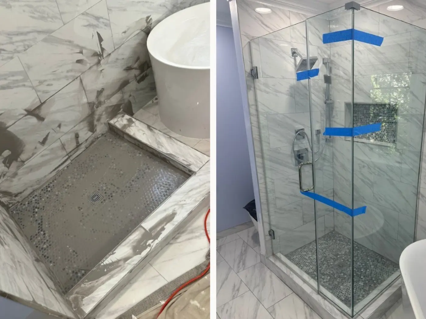 shower repair fairfax county